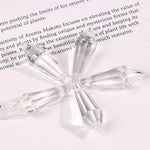 cristaux géode transparents facettes modernes bleu rose violet orange jaune bricolage décoration festive mariage