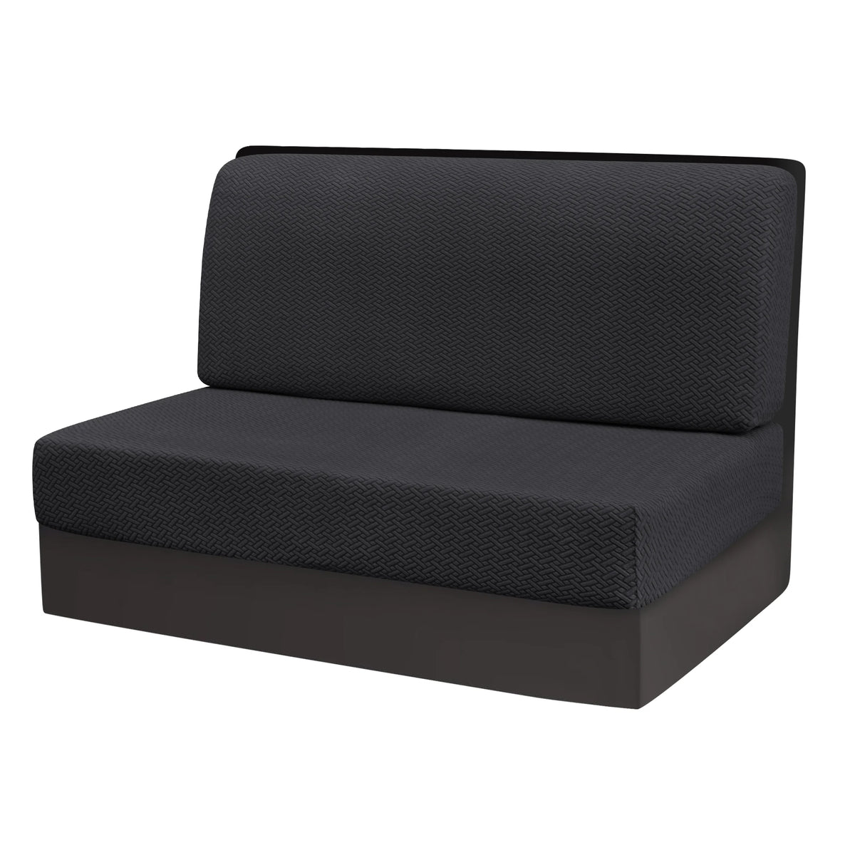coussin banquette vert tissé motifs géométriques moderne housses extensibles polaire 100 polyestère