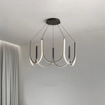 suspension lumineuse moderne or noir blanc ampoules led minimaliste contemporain semi encastrée certifications ul