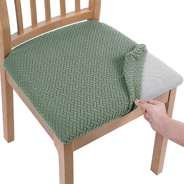 coussin chaise tissé vert olive moderne adhésif extérieur plagehôtel mariage banquet