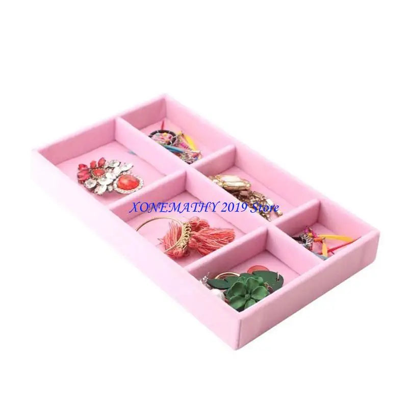 organisateur bijoux boîte velours rose moderne colliers boucles doreilles pendentifs bracelets dorés