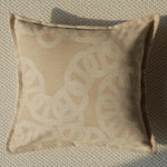 housse coussin géométrique polyester beige marron contemporain opacité 30x50cm 45x45cm décoration maison voiture
