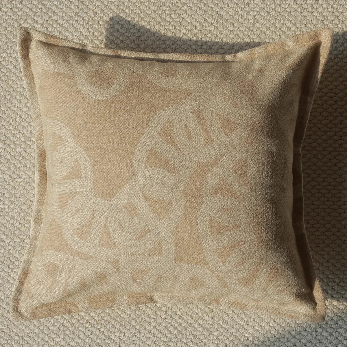 housse coussin géométrique polyester beige marron contemporain opacité 30x50cm 45x45cm décoration maison voiture