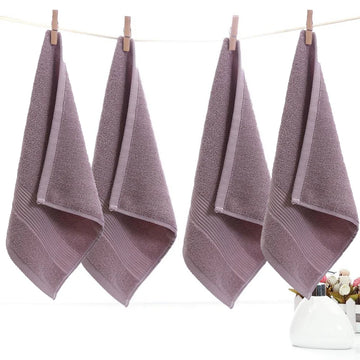 serviettes bain coton texturées rose bleu clair gris serviettes toilette moderne salle bains