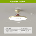 lampe moderne ronde acrylique vert blanc rouge 50h24cm led