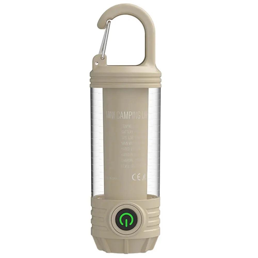 lumière portable camping vert olive verte filaments apparents utilitaireextérieur led rechargeable poche