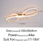 plafonnier led moderne blanc noir circulaire contemporain télécommande suspension intérieure decoration