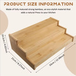 présentoir étagère bois épices moderne pots naturels organisation cuisine durable multifonctionnelle