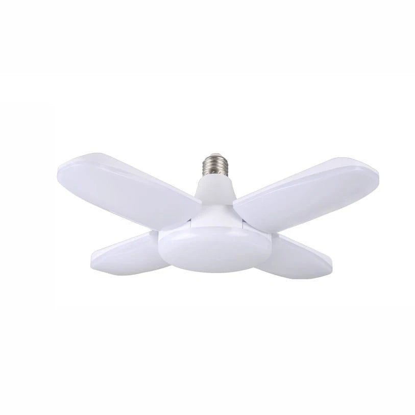 plafonnier led pliable blanc moderne clips lampe suspendue éventail e27 100leds 6500k