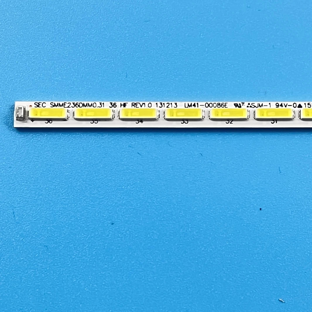 bande led 300mm 36 leds blanc moderne éclairage tv 23.6 lumineuses connecteurs aluminium