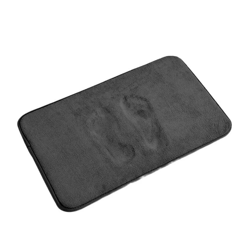 tapis doux moderne imperméable antidérapant polyester beige noir bleu marine