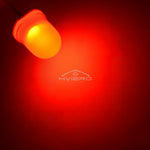 diodes led 10mm bleu vert rouge blanc chaud jaune diffuses ultra lumineuses decoration commercial