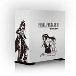 autocollants graphiques final fantasy vii cloud sephiroth tifa vincent boitier pc noir blanc