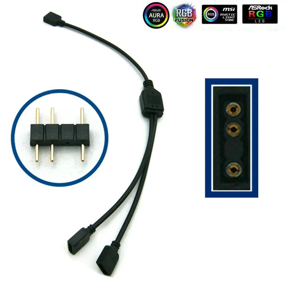 ruban led flexible magnétique noir multicolore 15leds 30leds ip20 ip65 ws2812b adressee