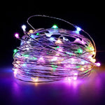 guirlande lumineuse or argent lumineuses moderne imperméable ip66 multiple couleurs led usb enfilade festive