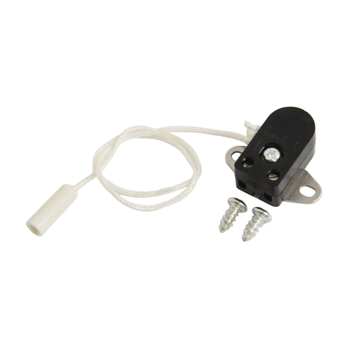 lampe table noire moderne prise électrique vis fixation cordon blanc