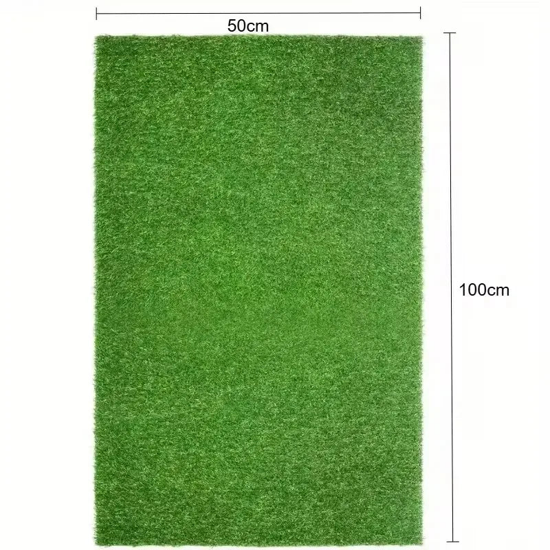 tapis artificiel vert uni durable extérieur jardin balcon patio moderne sans conteneur