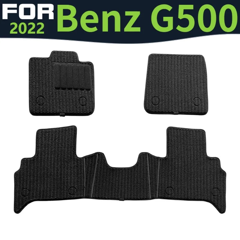 tapis sol voiture noir texture tissée moderne clips fixation imperméable facile nettoyer