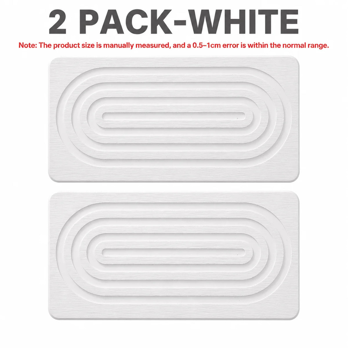 plateau absorbant moderne noir blanc anti dérapant adhésif étagère salle bain rangement grooved surface