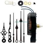 kit montre mécanique noir blanc doré aiguilles boîtier batteries instructions classique