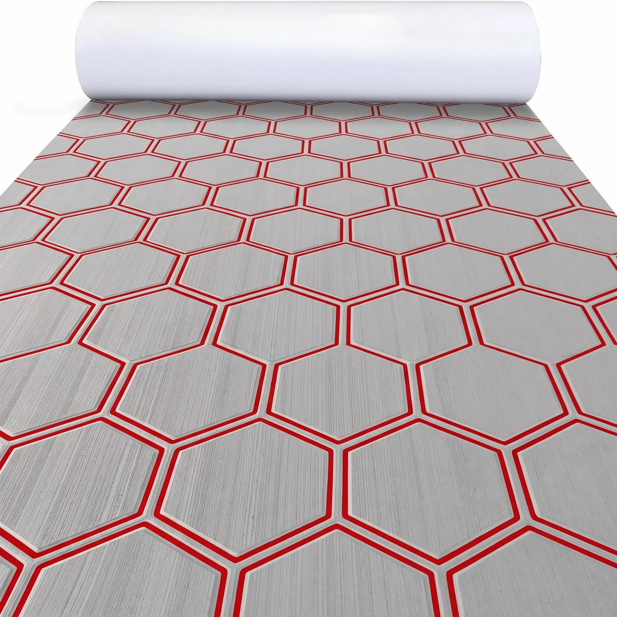tapis sol mousse eva hexagon noir vert moderne antidérapant adhésif camping surf