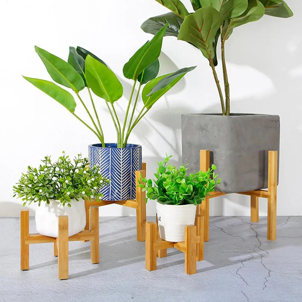 support plante bois moderne minimaliste 12.3cm 14.3cm 19.3cm 25.8cm