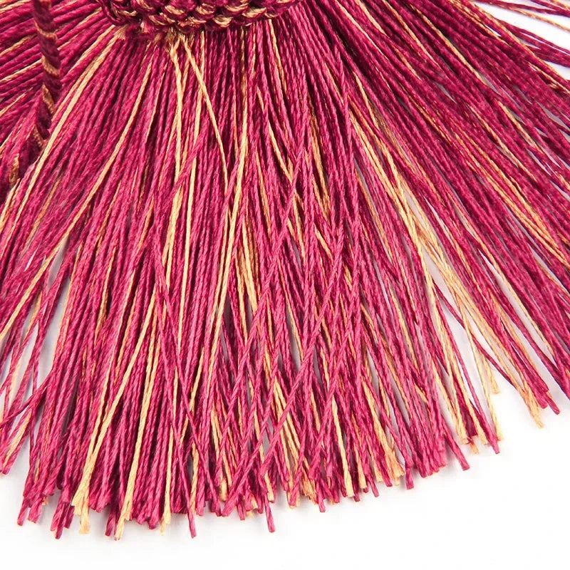 pompon porte couleur beige noir marron gris rose bohème chic décoration maison textile polyester