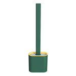 brosse wc silicone noir blanc rose moderne adhésif poils tpr poignée épaisse stand drainant