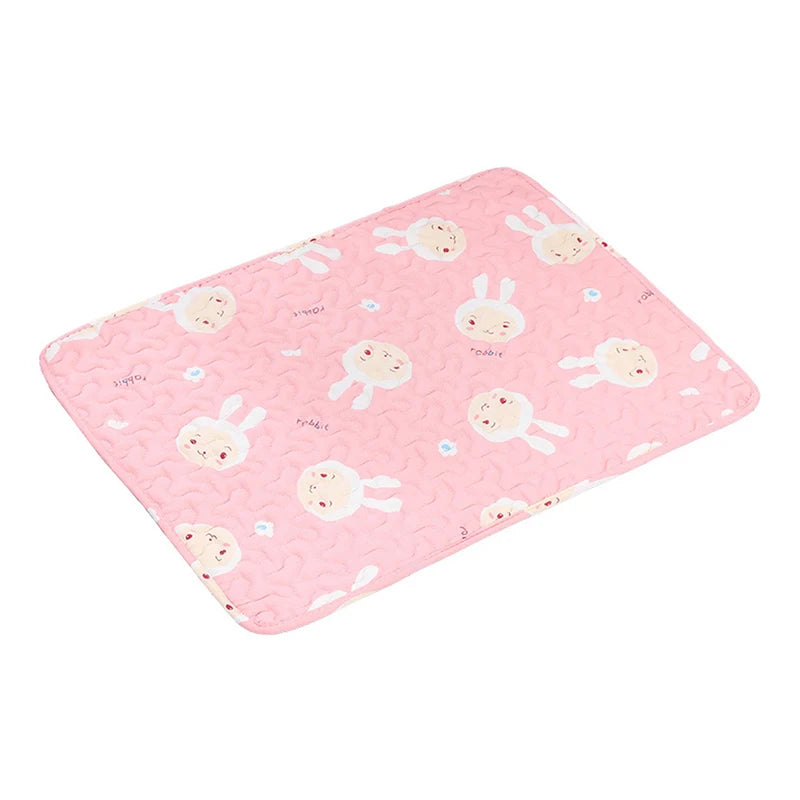tapis d'entraînement lavable chiens motifs animaux rose vert bleu moderne