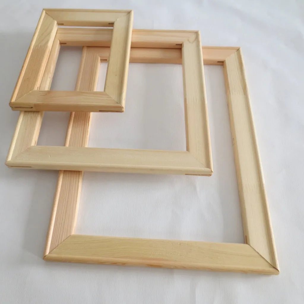 Cadre photo 18x24 en bois naturel blanc