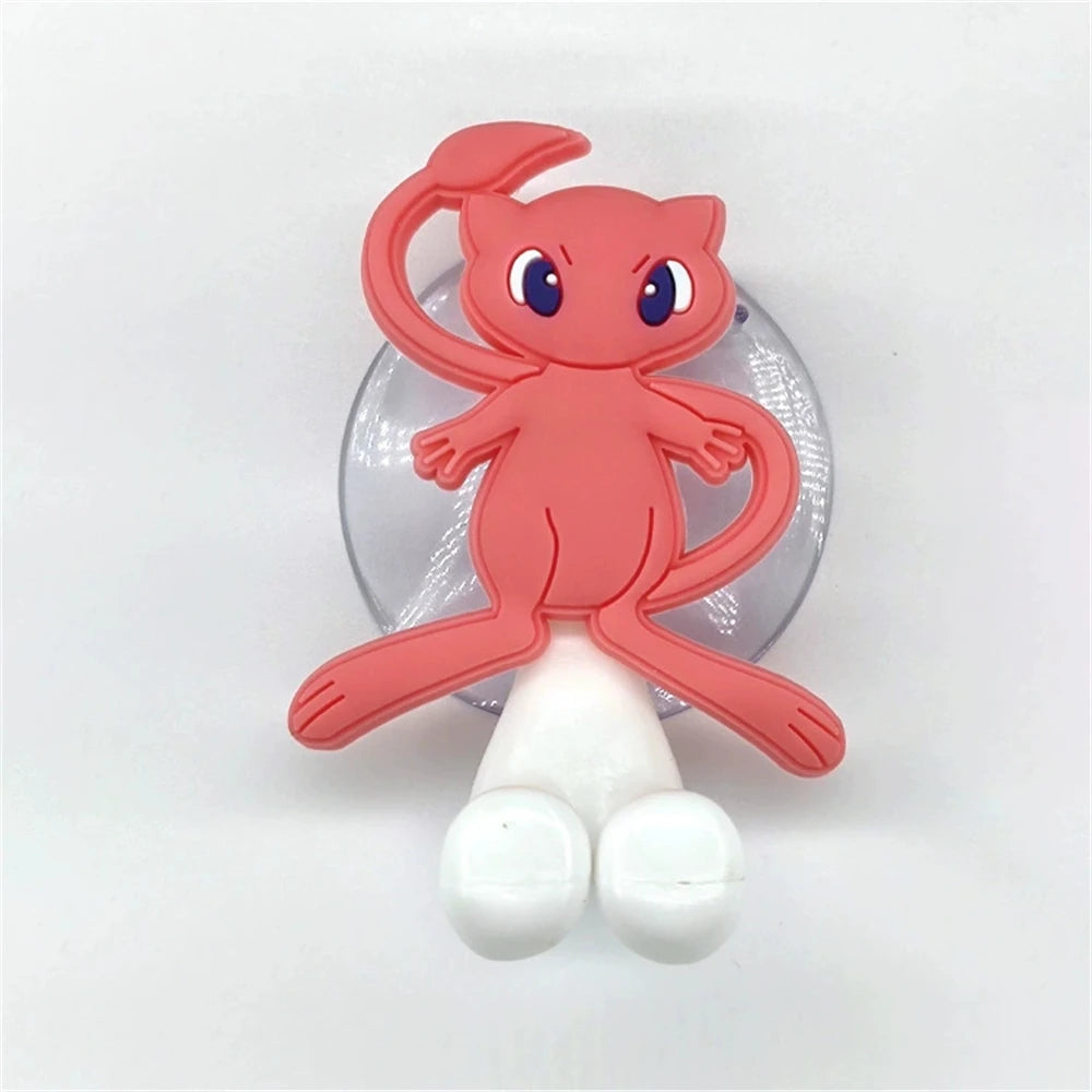 porte brosse dents murale pokemon pikachu squirtle bulbasaur ventouse salle bain