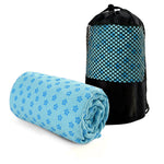 tapis yoga violet imprimé floral absorbant anti dérapant sac rangement moderne
