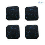 tapis sol pratique résistant noir bleu texture granulée 100mm 100mm absorption choc isolation phonique