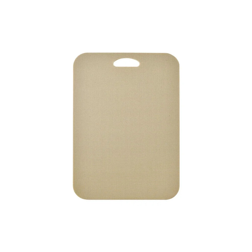 planches découper tissées moderne vert orange beige poignées intégrées respectueuses environnement stockables
