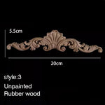 ornement decoratif bois fleur sculpte naturel classique baroque noel valentin mariage halloween pâques anniversaire