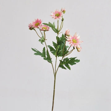bouquet artificiel fleurs soie rose blanc vert vase transparent décoration intérieure mariage anniversaire