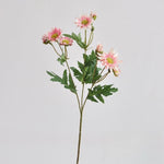 bouquet artificiel fleurs soie rose blanc vert vase transparent décoration intérieure mariage anniversaire