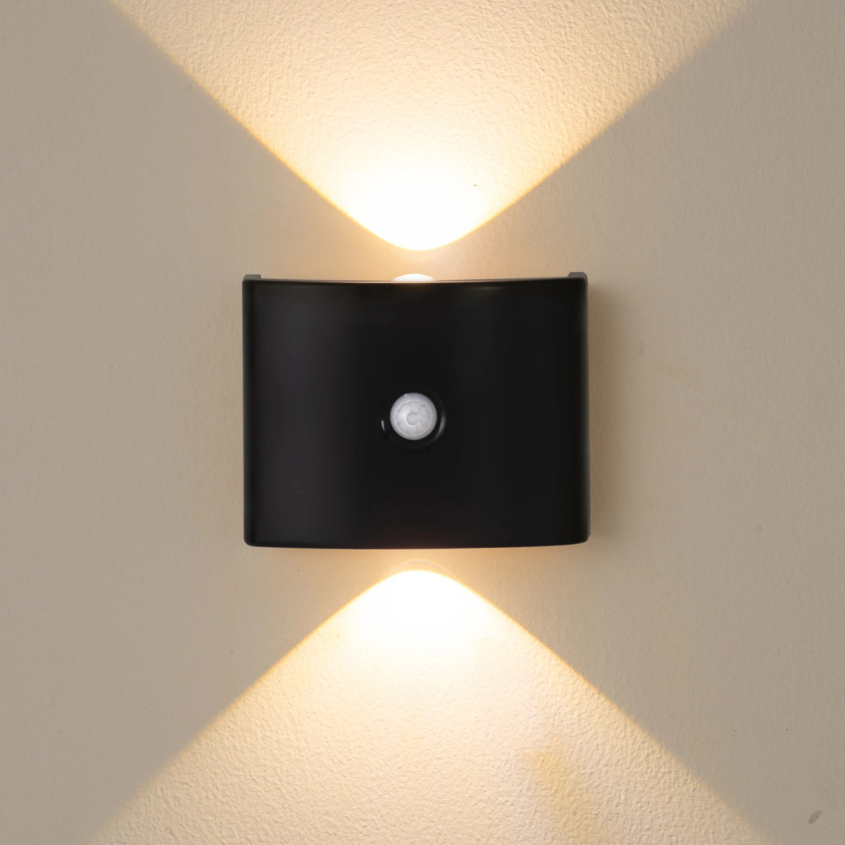 lampe murale moderne dorée led rechargeable détecteur mouvement 120deg angle chambre salon