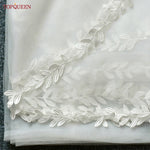 voile mariage cathédrale dentelle polyester blanc ivoire élégant tulle simple mariage accessoire nouveau