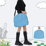 lit pliable bébé bleu clair coussin mousse filet anti moustiques porte clés jouets moderne