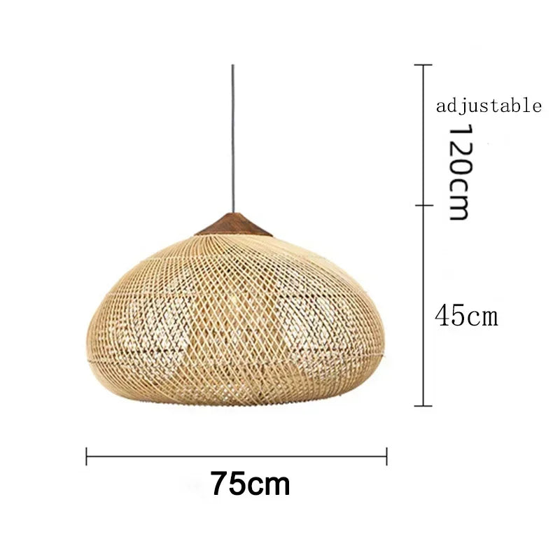 suspension lumineuse moderne tissée noir beige claire artisanale câble électrique certification ul flux lumineux