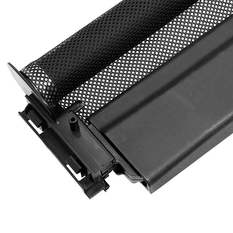 rideau toit voiture couleur noir gris beige texture maille moderne clips fixations poignée traction
