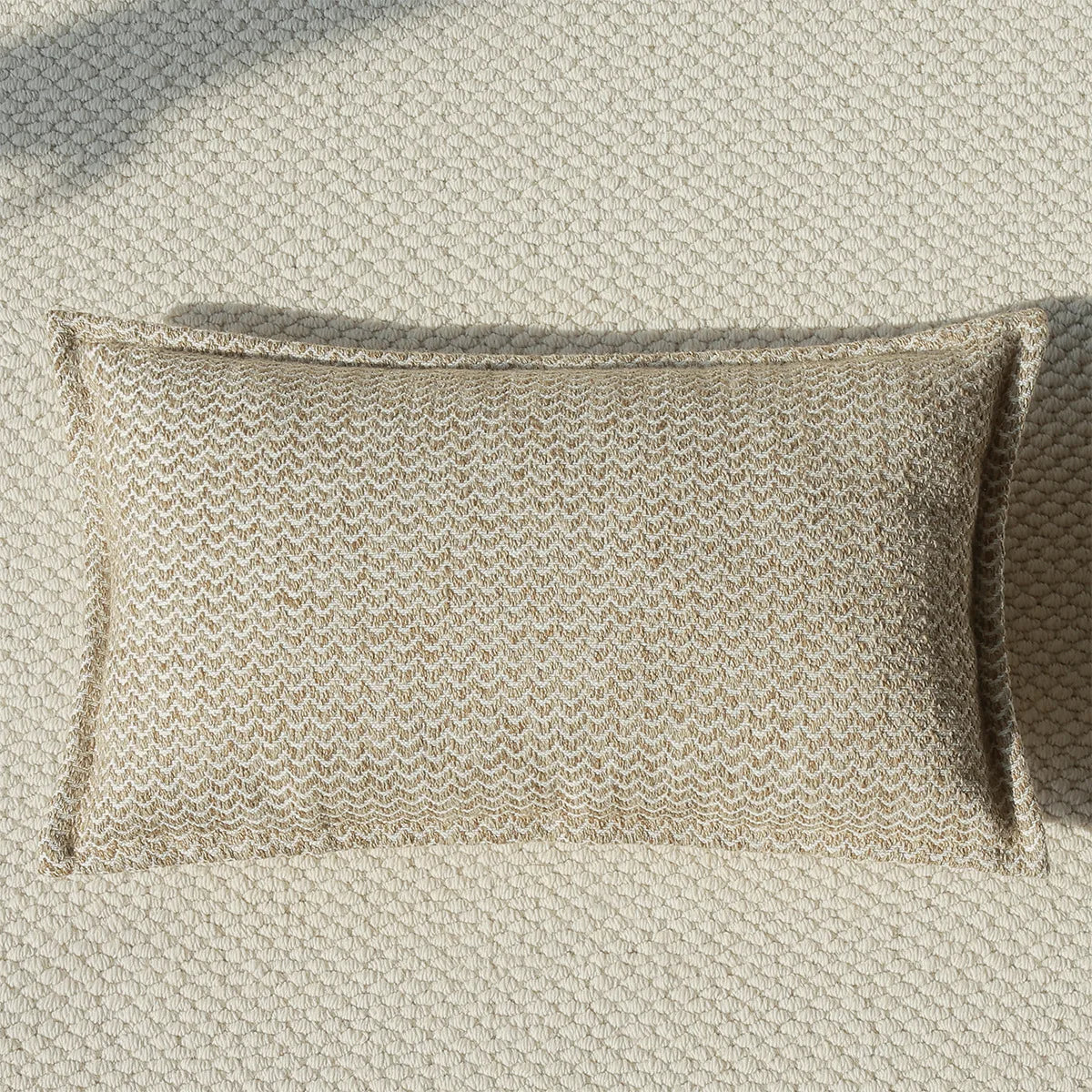 coussins décoratifs géométriques polyester beige marron modernes maison voiture decoration interieur jacquard