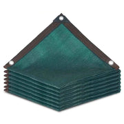 filet ombre solaire tissu maillé vert foncé marron semi transparent utilitaire extérieur pergola balcon