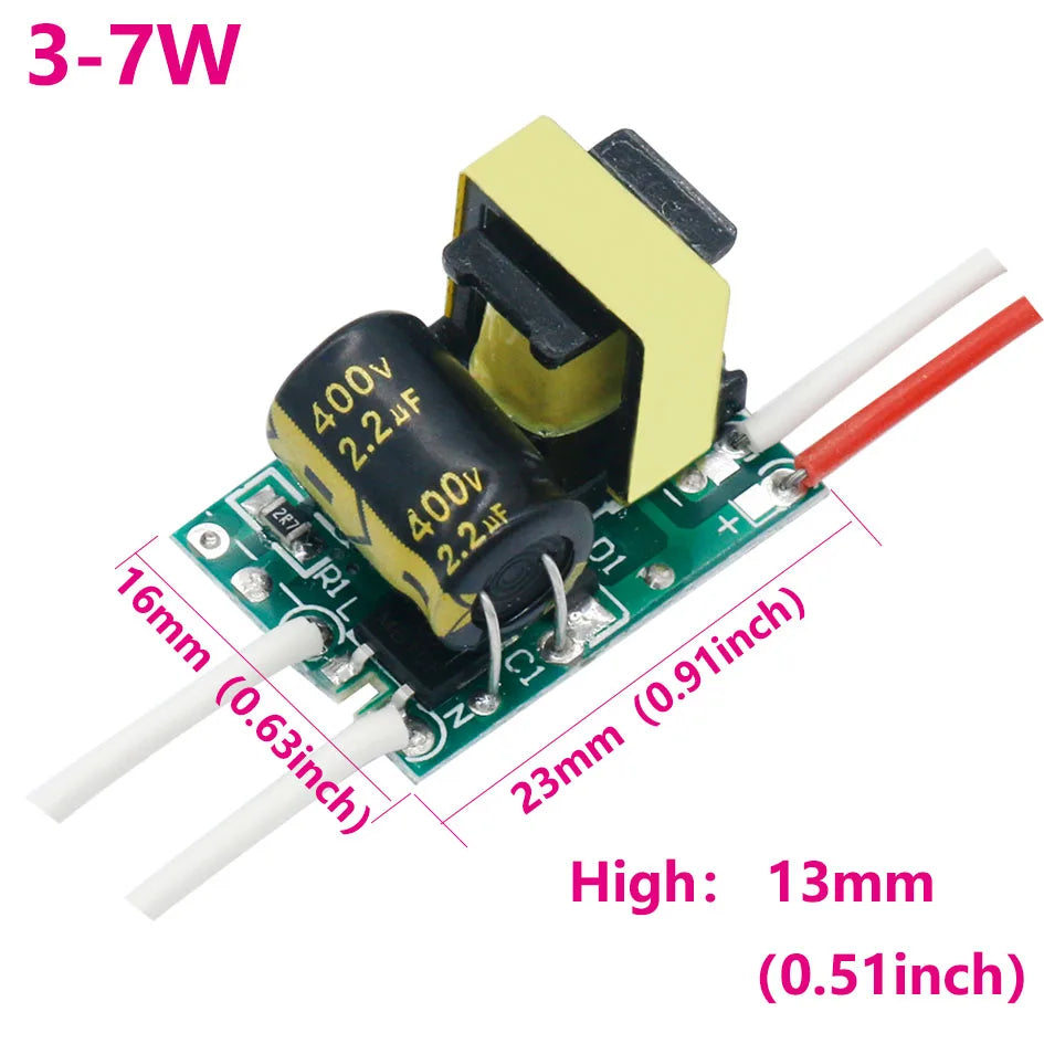 transformateur led non isolé 7w 9w 12w 12 18w 18 24w 24 32w tension