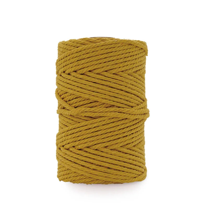 fil macramé coton texturé blanc noir gris bleu rose rouge vert jaune violet artisanal