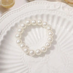 bracelets blanches argent pendentif cœur classique vintage poupées accessoires filles adolescents