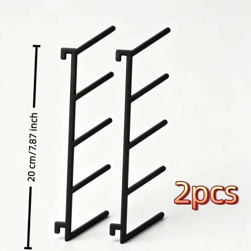rangements bobines fil support mural trous panneau industriel minimaliste stockage fil coudre blanc noir