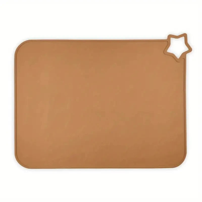 tapis souris silicone sans motif moderne rose beige gris vert bleu jaune marron respectueux