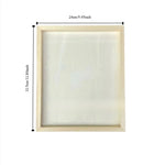 cadres bois naturels classiques différents enfants decoration photo façon rustique